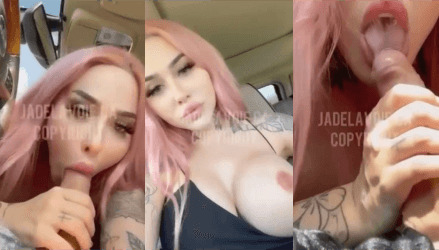 Jade Lavoie Blowjob en Voiture Vidéo Porno Leaked Borntobefuck