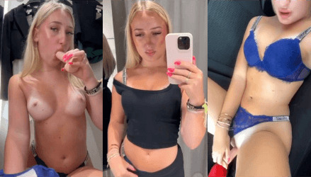 La Julie Pop Aventure Voiture et Cabine d'Essayage Masturbation Vidéo Leaked Borntobefuck