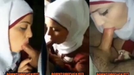 Arabic Wife Hijab Blowjob à son Mari Beurette Vidéo Porno Leaks Borntobefuck