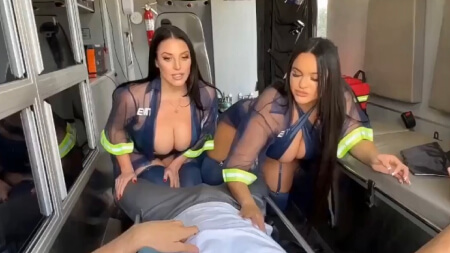 Angela White Porno Threesome avec Alexas Morgan Réanimation d'Urgence Bouche à Sud Vidéo Porno Leaks Borntobefuck