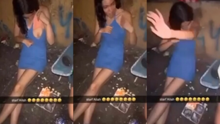 Assya Team Nasdas Montrant ses Seins à Perpignan City Nude Vidéo Leaks Borntobefuck