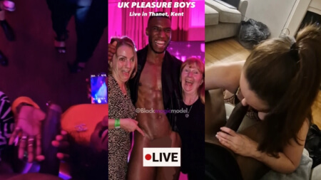 Blackmagicmodel avec UK Pleasure Boys Show à Thanet Kent British BBC Vidéo Porno Leaks Borntobefuck