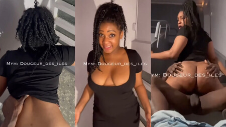 Douceur_des_iles BG Building Staircase Sextape Vidéo Leaks Borntobefuck