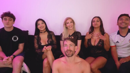 JackAndJill Triple Hot Couple Porn Orgie avec Hannah Jo et Hailey Rose Vidéo Leaks Borntobefuck
