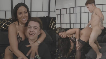 Luna Star BG Sextape Anal avec un Nain Vidéo Porno Leaks Borntobefuck