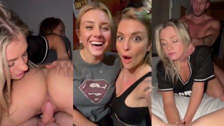 Margot Dulac FFM Bi Couple Threesome avec Miss Alice Wild Vidéo Porno Leaks Borntobefuck