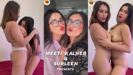 Meeti Kalher GG Lesbians avec Surleen Vidéo Porno Leaks Borntobefuck