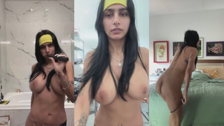 Mia Khalifa 19min Routine Matinale Joyeuse Big Tits Pornstar Vidéo Leaks Borntobefuck