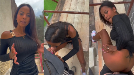 Miiana Sextape avec le Maçon de la Maison Black MILF Vidéo Porno Leaks Borntobefuck