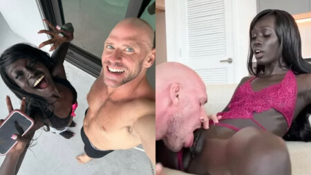 Mona Onyx Sextape avec Johnny Sins Ebony Darkskin Vidéo Porno Leaks Borntobefuck