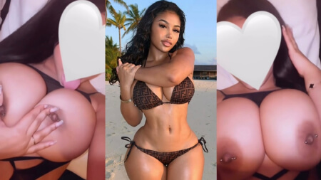 Tootatis Joue avec ses Gros Seins Nude Vidéo Leaks Borntobefuck